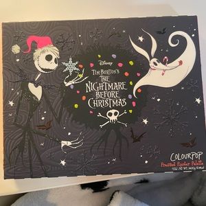 Nightmare Before Christmas Colourpop Palette